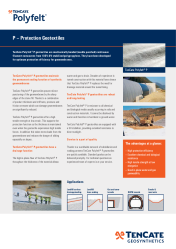 Technical Data Sheets - Geotextiles - TenCate Geosynthetics